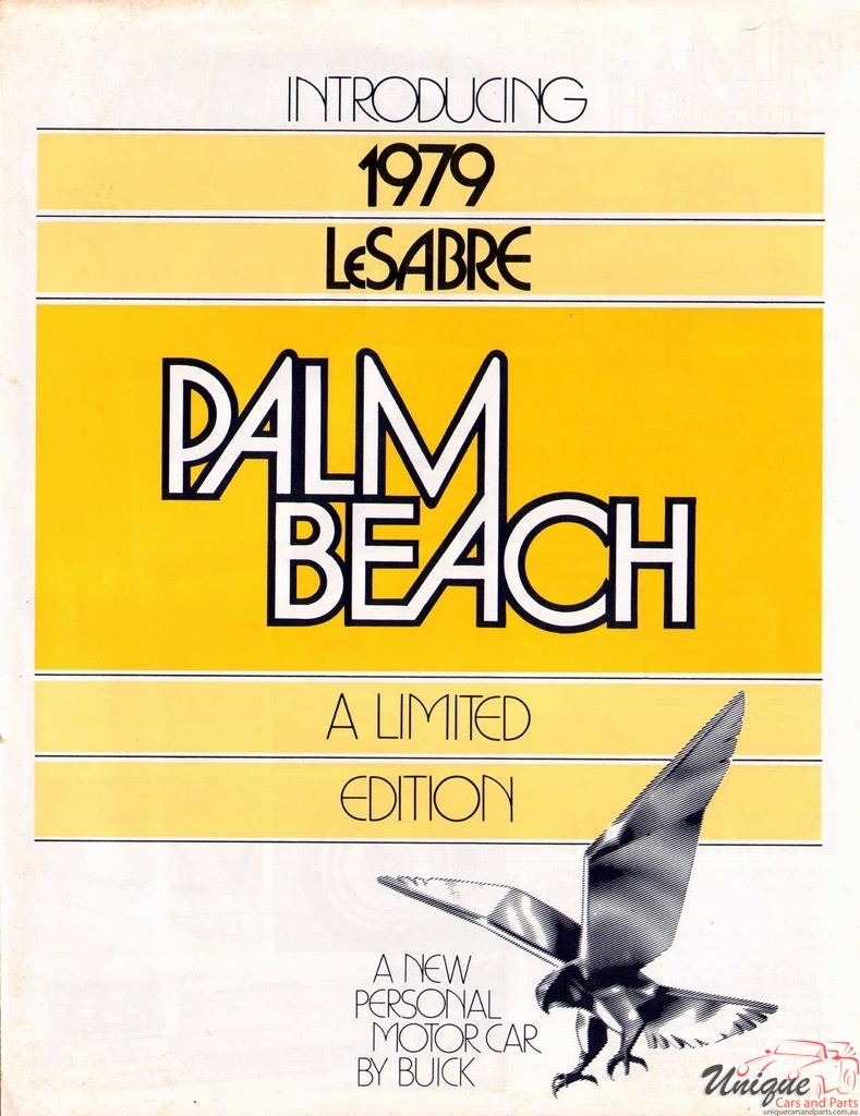 1979 Buick LeSabre Palm Beach Folder Page 1